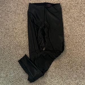 Commando faux leather tummy control leggings